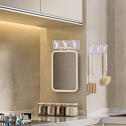 Self-adhesive Acrylic Wall Hook Hangers&nbsp;AJEW-TADJ0001-09B-02