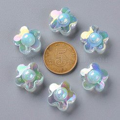 Transparent Acrylic Beads&nbsp;TACR-S152-09B-10