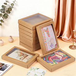 Kraft Paper Greeting Card Storage Box&nbsp;OFST-WH0004-036C