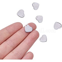 Handmade Gifts Ideas for Valentines Day 304 Stainless Steel Stamping Blank Tag Pendants&nbsp;STAS-PH0010-20