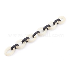 Imitation Gemstone Style & Opaque Spray Painted Acrylic Cable Chains&nbsp;AJEW-JB00910