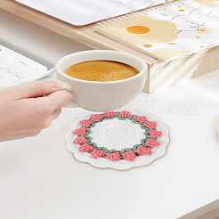1Pc Polyester Cup Mats&nbsp;AJEW-LP0006-30