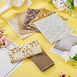 7 Sheets Cotton Fabric&nbsp;AJEW-TAC0042-03C