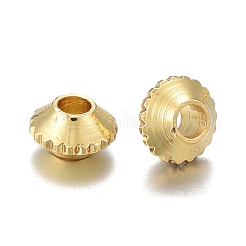 Brass Spacer Beads&nbsp;KK-K249-01G