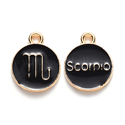 Alloy Enamel Pendants&nbsp;ENAM-SZ0001-27C-L