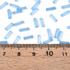 Glass Bugle Beads&nbsp;X-SEED-N007-28E