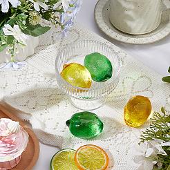 4Pcs 2 Colors Lemon Home Decorations&nbsp;DJEW-DC0001-17