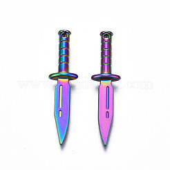 Rainbow Color Alloy Pendants&nbsp;PALLOY-N156-210