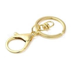 Alloy Keychain Clasp Findings&nbsp;KEYC-D050-03G