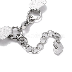 Non-Tarnish 304 Stainless Steel Link Chain Bracelets for Women&nbsp;BJEW-Q343-04B-P