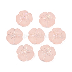 Frosted Transparent Acrylic Beads&nbsp;X1-OACR-P029-19B-02