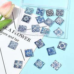 20Pcs Glass Cabochons&nbsp;GLAA-FS0002-59