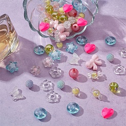 DIY Cute Beaded Stretch Bracelet Making Kit&nbsp;DIY-SC0020-60A