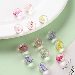 Transparent Acrylic Beads&nbsp;TACR-S154-10A