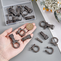 8 Bags Alloy Shackle Clasps&nbsp;FIND-UN0007-86