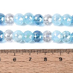 Electroplate Mixed Styles Glass Beads Strands&nbsp;EGLA-N022-17A-A01