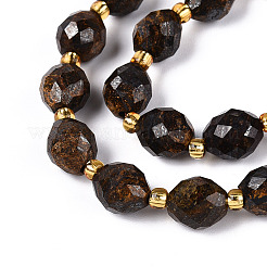Natural Bronzite Beads Strands&nbsp;G-N342-35-8x6-06