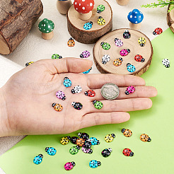 Transparent Flat Back Resin Cabochons&nbsp;CRES-TA0001-05