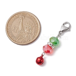 3Pcs Glass Beads Pendant Decorations&nbsp;HJEW-JM02533