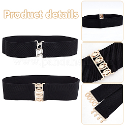 2Pcs 2 Styles Polyester Elastic Corset Belts&nbsp;AJEW-WR0002-19A