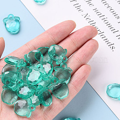 Transparent Acrylic Pendants&nbsp;TACR-S154-28B-68