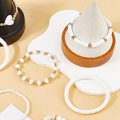 10Pcs 2 Styles Polymer Clay & Crystal Beads Cup Chain&nbsp;AJEW-CN0004-16