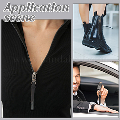 12Pcs Imitation Leather Pendant Decorations&nbsp;HJEW-ME00072