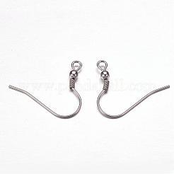 Tarnish Resistant 304 Stainless Steel Earring Hooks&nbsp;STAS-F117-23P