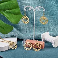 5Pcs Ion Plating(IP) 201 Stainless Steel Pendants&nbsp;STAS-SZ0002-07G