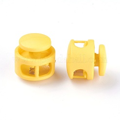 Plastic Spring Cord Locks&nbsp;FIND-WH0039-01H