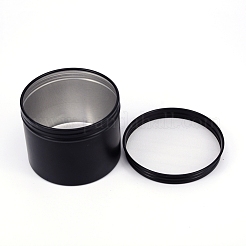 Round Aluminium Tin Cans&nbsp;CON-WH0073-27