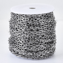 Tarnish Resistant 304 Stainless Steel Paperclip Chains&nbsp;CHS-S001-05A-P