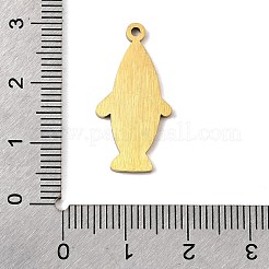 Stainless Steel Enamel Pendants&nbsp;STAS-I065-01G-09