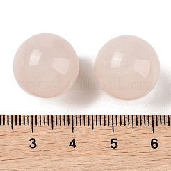 Natural Rose Quartz No Hole Sphere Beads&nbsp;G-K353-04D-01