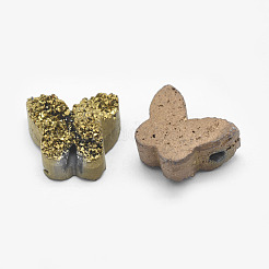 Natural Druzy Quartz Crystal Beads&nbsp;G-I207-03A