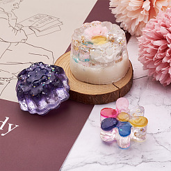 3Pcs 3 Colors Fondant Molds&nbsp;DIY-BG0001-17