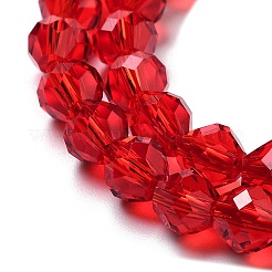 Transparent Glass Beads Strands&nbsp;GLAA-A014-03B