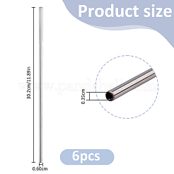 304 Stainless Steel Shelf Guardrail Bars&nbsp;FIND-WH0366-526A-03