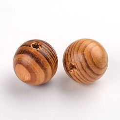 Natural Wood Beads&nbsp;X-WOOD-Q009-8mm-LF