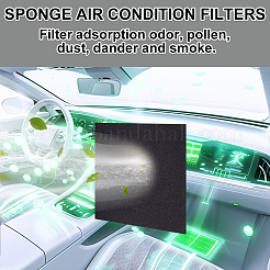 Sponge Air Condition Filters Replacement for Car&nbsp;AJEW-WH0270-331