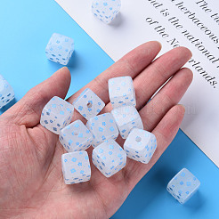 Printed Acrylic Beads&nbsp;MACR-S374-11C-02