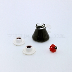 Mini Resin Coffeepot & Cup Sets&nbsp;BOTT-PW0002-118