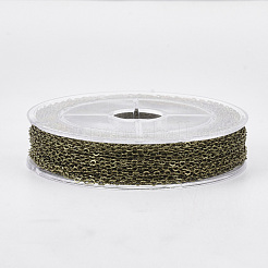 Soldered Brass Heart Chains&nbsp;CHC-T008-03AB