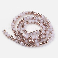 Electroplate Glass Beads Strands&nbsp;EGLA-A034-J3mm-N01