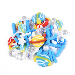 Handmade Polymer Clay Cabochons&nbsp;CLAY-N013-12