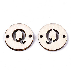 Unfinished Natural Poplar Wood Links Connectors&nbsp;WOOD-S045-140A-01Q