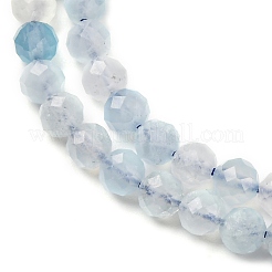 Natural Aquamarine Beads Strands&nbsp;G-A276-C09-4mm-02