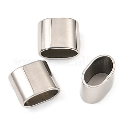 Non-Tarnish 201 Stainless Steel Slide Charms/Slider Beads&nbsp;STAS-D061-03A-P