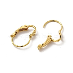 Brass Leverback Earring Findings&nbsp;LS-KK-Z007-26C