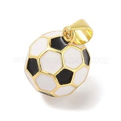 Rack Plating Brass Enamel Pendants&nbsp;KK-S380-10G